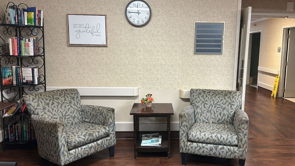 Seven Oaks welcome area